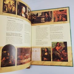 Lot of 2 Great Names Da Vinci Renaissance Painter and Van Gogh Modern Artist HC