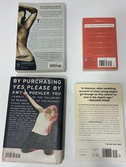 Lot 4 Comedy Memoir Books Tina Fey Amy Poehler Aziz Ansari Amy Schumer
