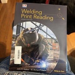 Welding Print Reading 7e Paperback