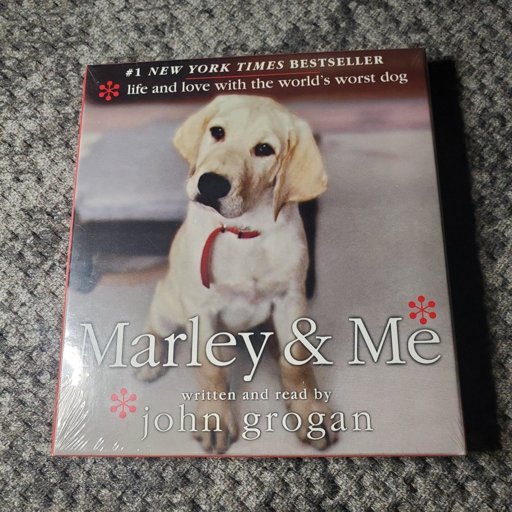 Marley & Me John Grogan Audiobook 6hrs 5 CDs Harper Audio