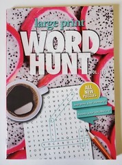 PAPP Large Print Word Hunt Puzzle Books, Largest Selection of Volumes, You Pick!