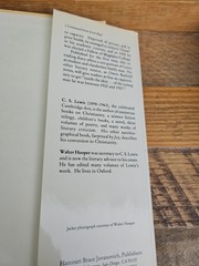 VG! All My Road Before Me: The Diary of C. S. Lewis, 1922-1927 HCDJ