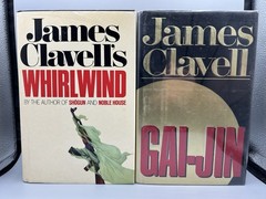 James Clavell Asian Saga Lot of 6 Noble House King Rat Tai Pan Whirlwind – HC