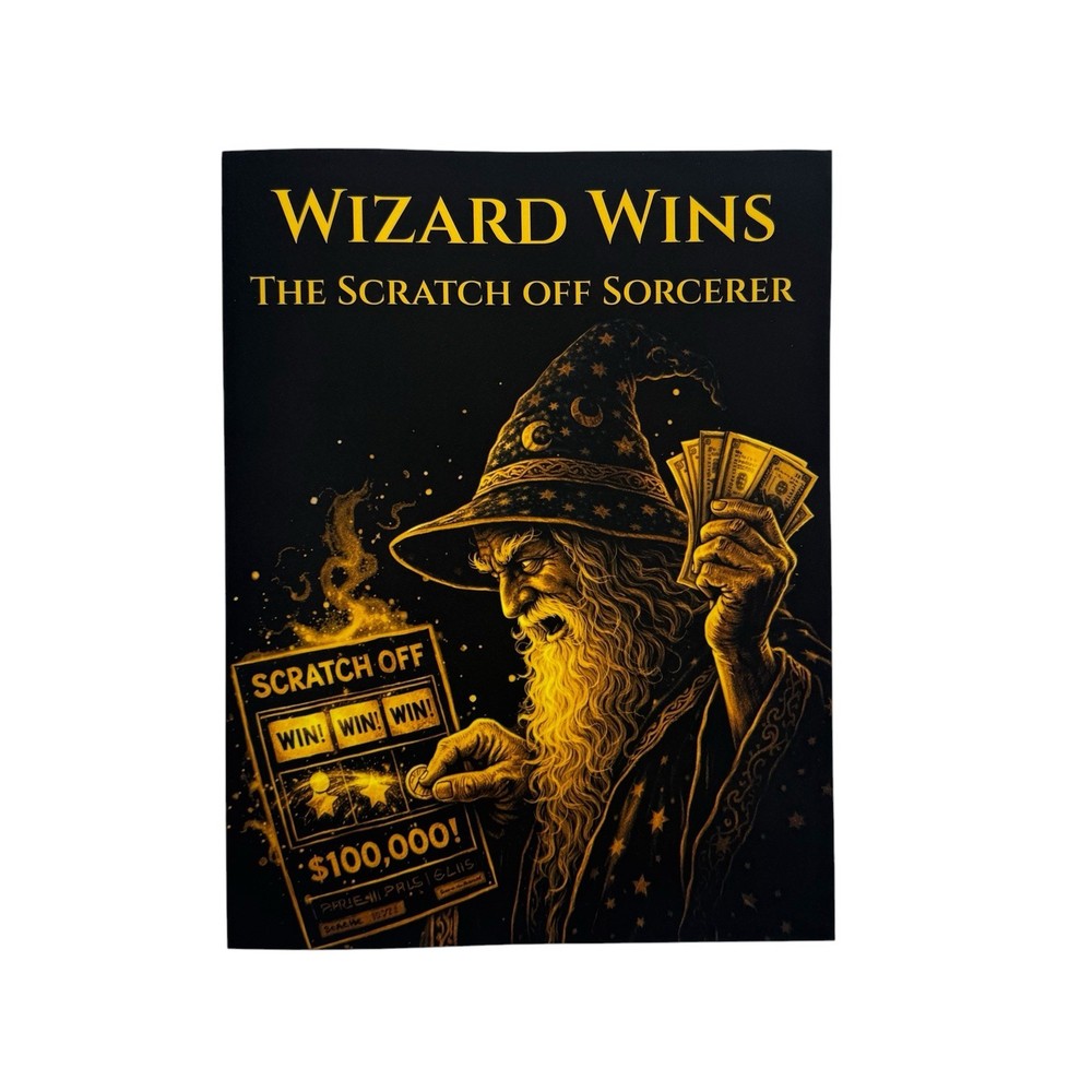 Scratch Off Sorcerer Paperback Lottery Strategy Guide EV & Winning Tips