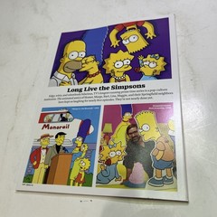 Time Magazine The Simpsons Special Edition Bart Cover New Collectible