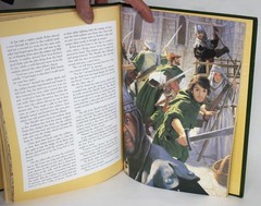 ROBIN HOOD Illustrated Greg Hildebrandt Unicorn, 1991 Genuine Bonded Leather HC