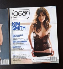 Gear Magazine May 2002 Kim Smith, Gear Magazine 2002 The Model Issue Lot of 2