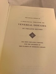 Record PRACTICAL TREATISE VENEREAL DISEASE Classics of Medicine 1988 Near Mint