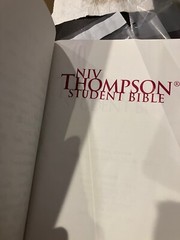 Thompson Student Bible by Thompson Publishing Staff (1999, Leather)