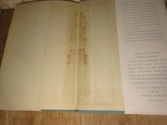 PARDON AND PEACE By Alfred Wilson – 1947 Hardcover Dustjacket Very Good