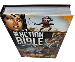 The Action Bible: God’s Redemptive Story Illus: Sergio Cariello New Hardcover