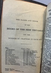 Vintage Bible New Testament Pocket Our Lord and Saviour Jesus Christ 4.5”x2.75”