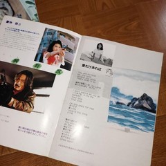 Koichi Iwaki Talent Photo Collection Book with Movie Pamphlet Scarce 80s