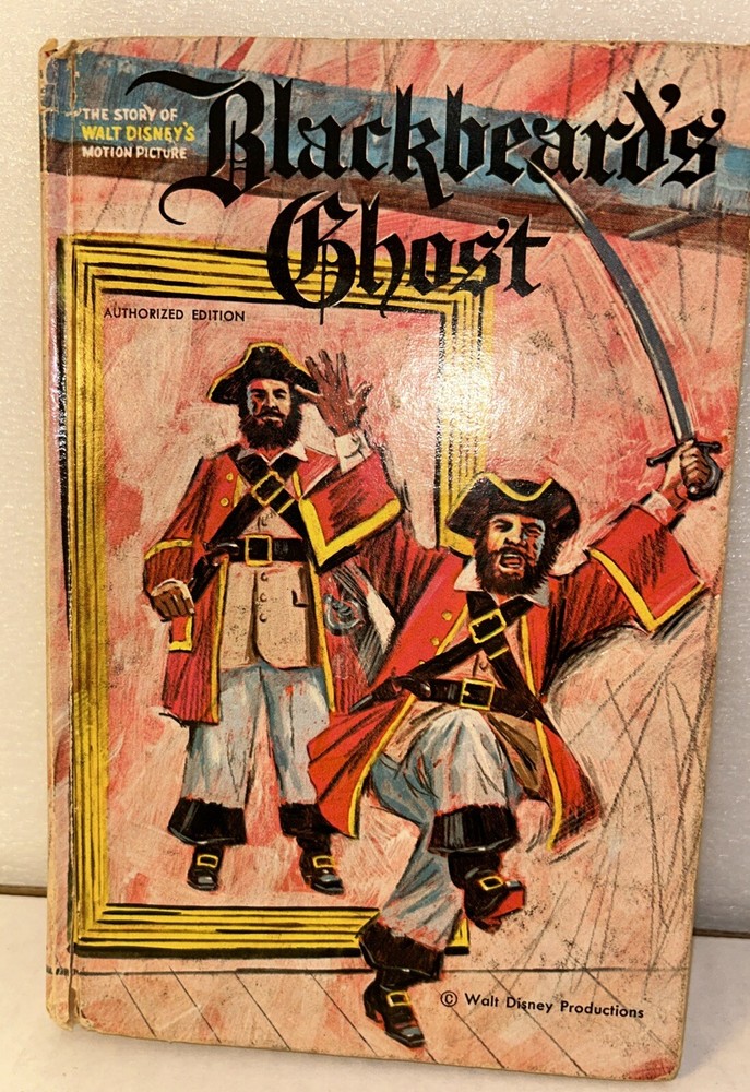 Walt Disneys Blackbeard’s Ghost 1968 Whitman Publishing 1575