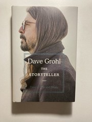DAVE GROHL “The Storyteller” 2021 HARDCOVER First Edition 7th Print NIRVANA FOO