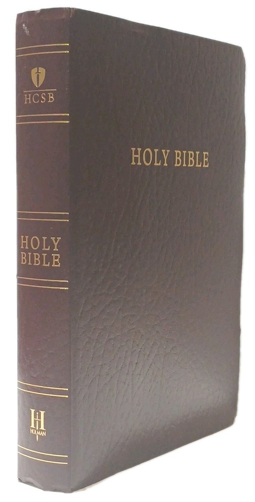 Holman HCSB Gift and Award Bible 2009 Burgundy Faux Leather Christian Standard