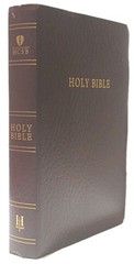 Holman HCSB Gift and Award Bible 2009 Burgundy Faux Leather Christian Standard