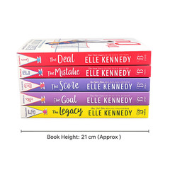 Elle Kennedy Off-Campus Series Complete 5 Book Set Paperback Romance