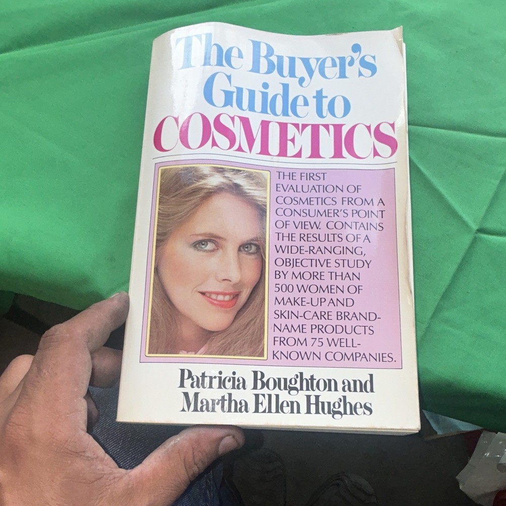 Pocket Books The Buyer’s Guide to Cosmetics PB 1980 Patricia Boughton Hughes