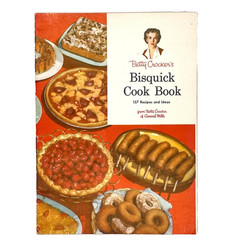 Betty Crocker’s Bisquick Cook Book 157 Recipes and Ideas Vtg 1956 26 pages B0