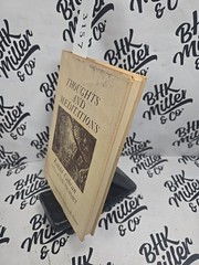 Thoughts and meditations By Kahlil Gibran Hardcover