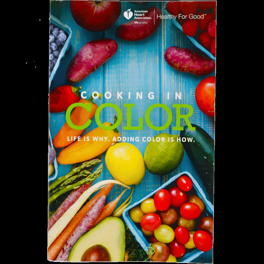 Cooking in Color Recipe Book 31 Pages, 2019 (American Heart Association) (Small