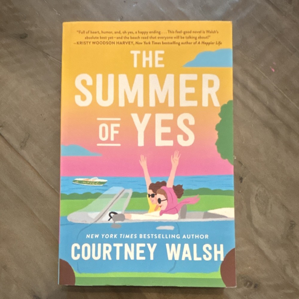 The Summer of Yes by Courtney Walsh Paperback Young Adult Coming of Age Novel
