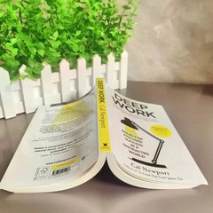 Deep Work English Book By Cal Newport Rules for Focused Success In A Distracted*