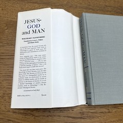JESUS GOD AND MAN By Wolfhart Pannenberg Hardcover 1968 The Westminster Press DJ