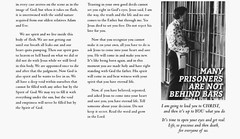„Behind Bars” Gospel Tract- Evangelism – Biblical teaching $11.99 -3 x 4.5 in