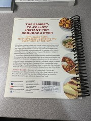 Step By Step Instant Pot Cookbook Spiral Bound Yummy Easy Recipes Very Good Cond
