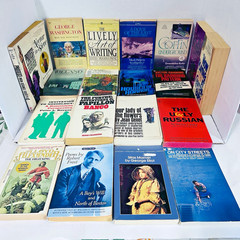 HUGE Book Lot of 60 Vintage Mixed Paperback Books