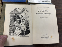 Lot 10 Vintage Tweed A Nancy Drew Mystery 1930s-1960s Books HC Carolyn Keene