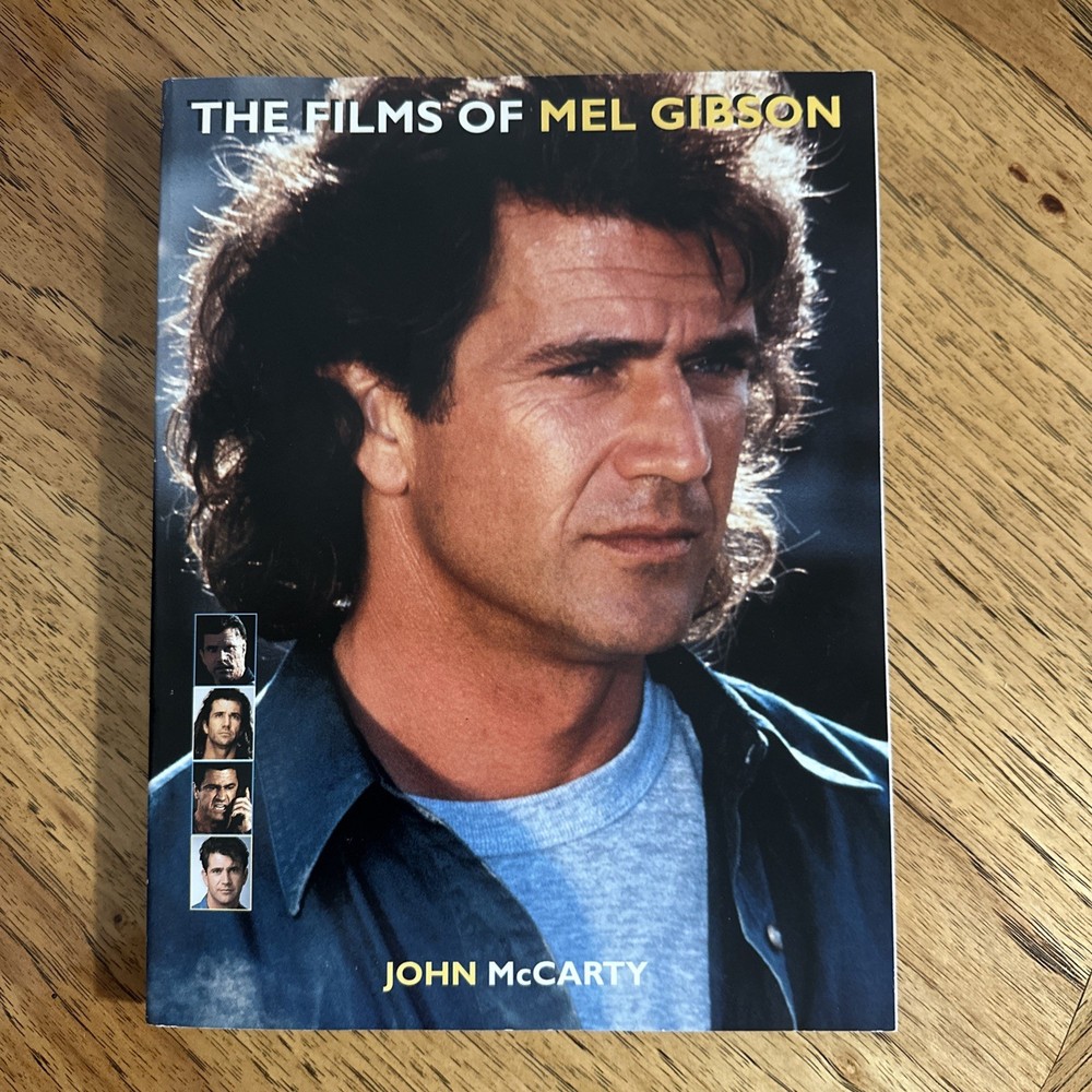 The Films of Mel Gibson – Paperback, by John McCarty – Very Good Condition