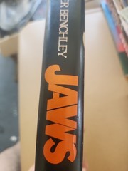 Jaws A Novel by Peter Benchley Hard Cover BcFirst Edition 1974