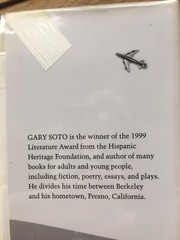 Poetry Lover Gary Soto First Edition University of New Mexico Press Hardcover