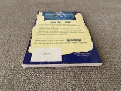 Good Thin Edition 1st print Goosebumps #56 The Curse of Camp Cold Lake ~ Stine