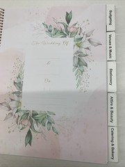 “Our Big Day” Wedding Planner and Organizer 11.4” x 9.4”