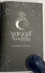 Midnight Whispers Crystal Bloom Trilogy Sarah A. Parker Signed Sprayed Edges NF
