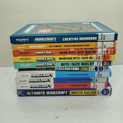 Official Minecraft Guide Set 10 Books By Mojang Hacks Handbooks