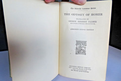1891 Palmer’s The Odyssey of Homer *VIDEO* by G.H. Palmer Houghton Mifflin Co.