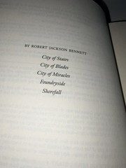 Shorefall Robert Jackson Bennett PB ARC Advance Reader Copy 1ST Edition 2020
