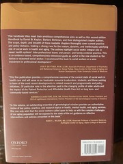 The Oxford Handbook of Social Work in Health and Aging Second ED 9780199336951
