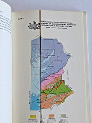 Fossil Collecting in Pennsylvania by Donald M. Hoskins 4th Printing 1976 w/ Map