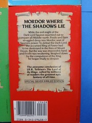 J.R.R Tolkien The Lord of the Rings & The Hobbit Set 1984 Special Silver Jubilee