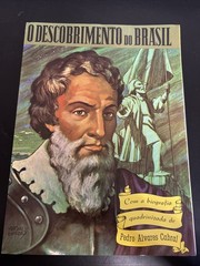 Vintage Portuguese Book O Descobrimento Do Brasil Pedro Álvares Cabral