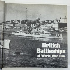 British Battleships of World War Two Vintage 1976 HCDJ Naval Institute Press