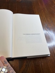 The Foreign Correspondent: A Novel -By Furst, Alan (HC/DJ)