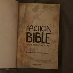 The Action Bible God’s Redemptive Story Illustrated Hardcover David C Cook Serg…