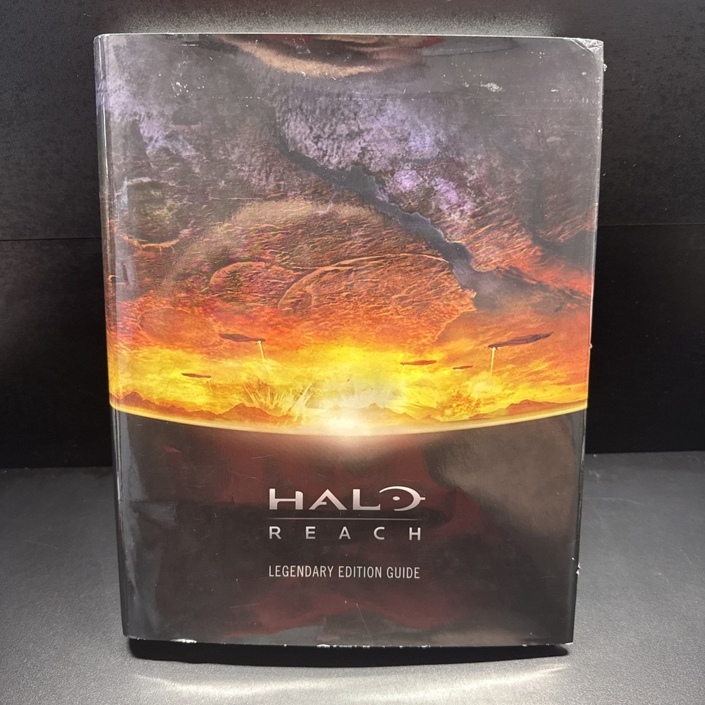 Halo: Reach Legendary Edition Guide (Brady Games) Hardcover with Dust Jacket